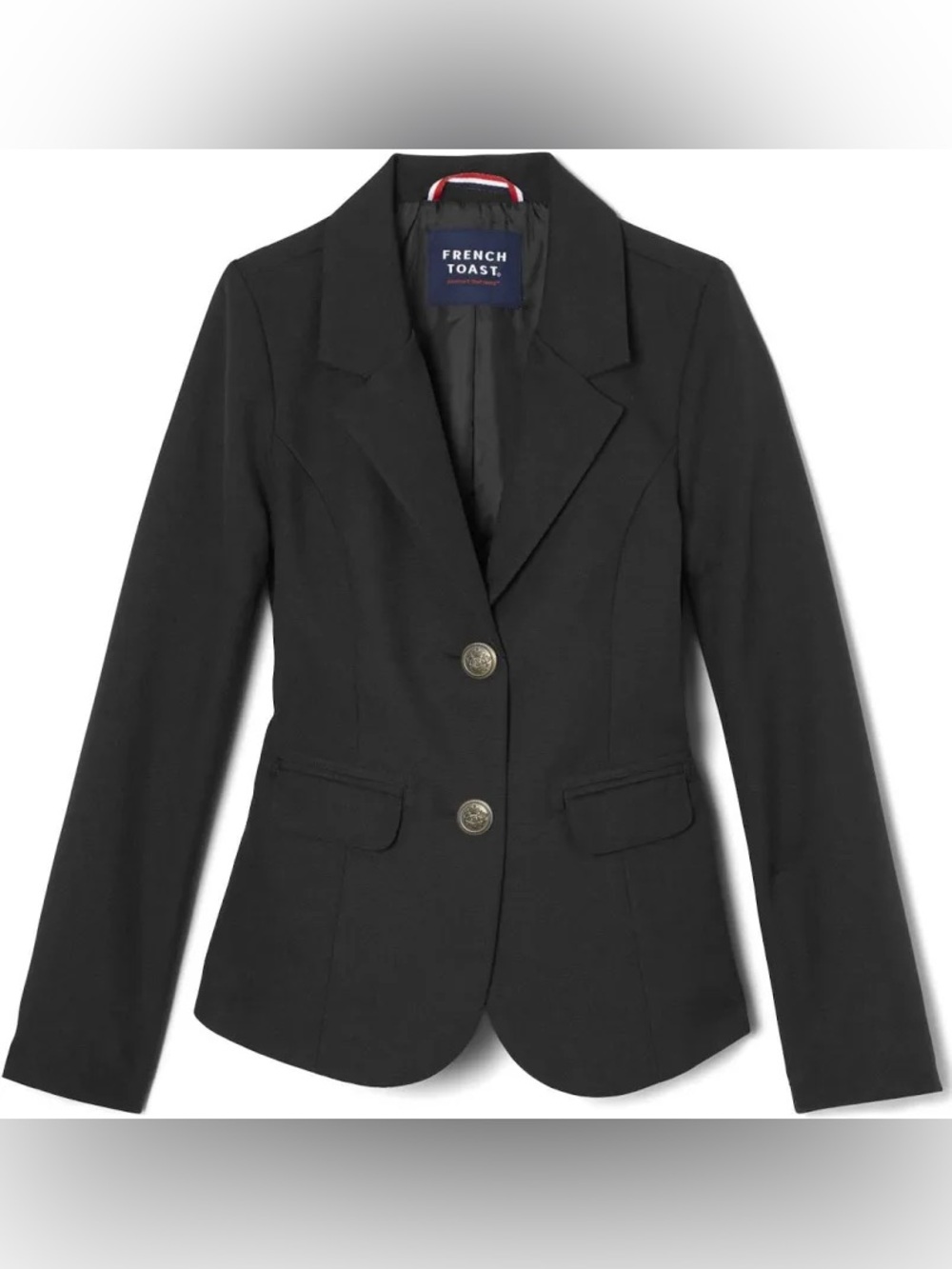 FRENCH TOAST LADIES BLAZER - BLACK SIZE 2